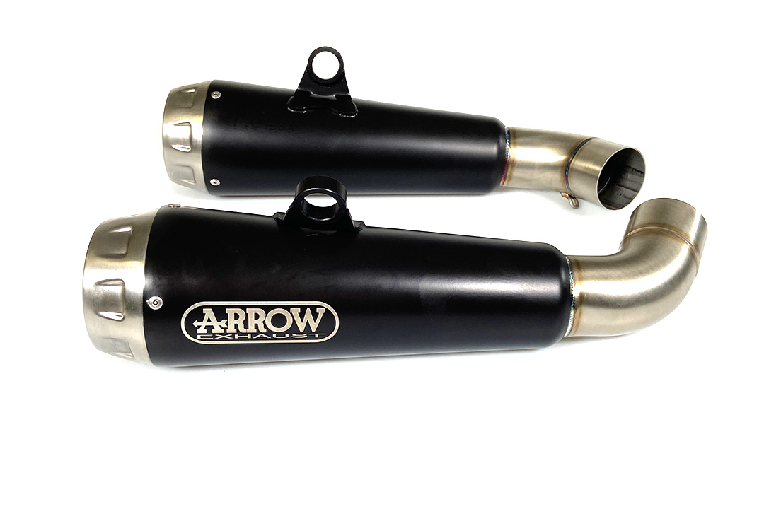 Escape ARROW DARK PRO-RACE para Ducati Hypermotard 950 a partir del año de modelo 2019-