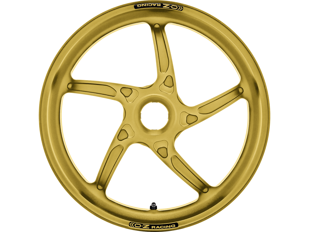 Juego de llantas OZ Piega R de aluminio en oro mate para Ducati Panigale V4(S) 2018-2024, 1199 Panigale 2012-2014, 1299 Panigale 2015-2018, Streetfighter V4(S) 2020-2022