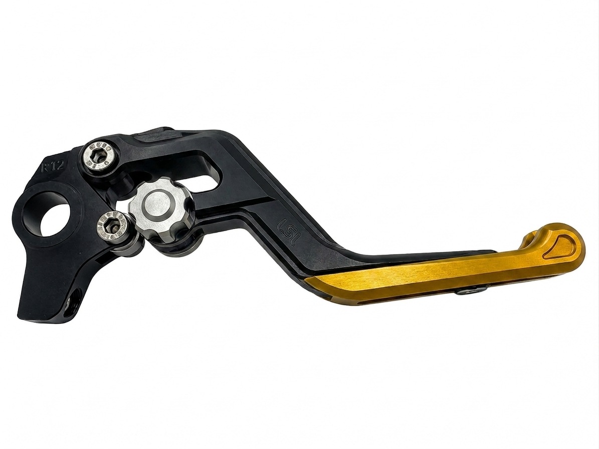 Maneta de freno LSL ERGONIA R17 Negro/Plata/Oro
