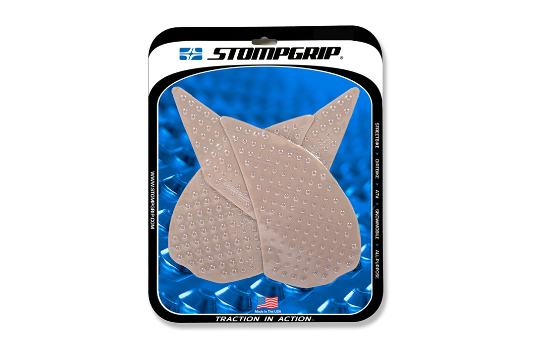Stompgrip transparente, Volcano, para Kawasaki Z1000, 2010-2016