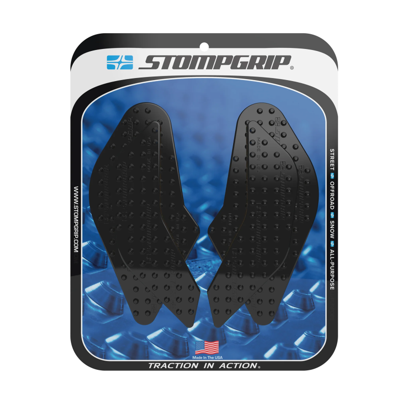 Almohadilla Stompgrip depósito de gasolina negro, Volcano, para Suzuki GSX-8S, 8R, 2024-