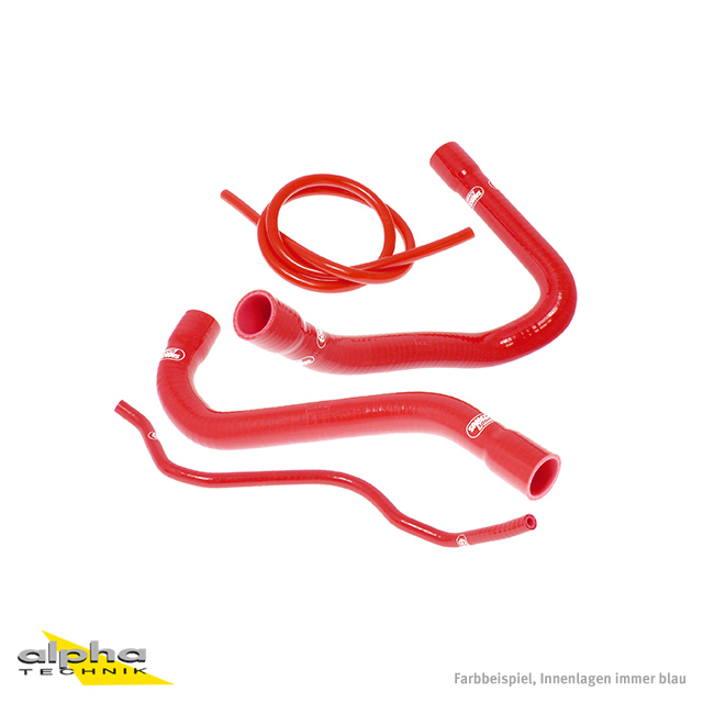 Kit de mangueras de silicona SAMCO SPORT rojo para BMW S1000RR S1000R S1000XR HP4 años de modelo 2009-2019