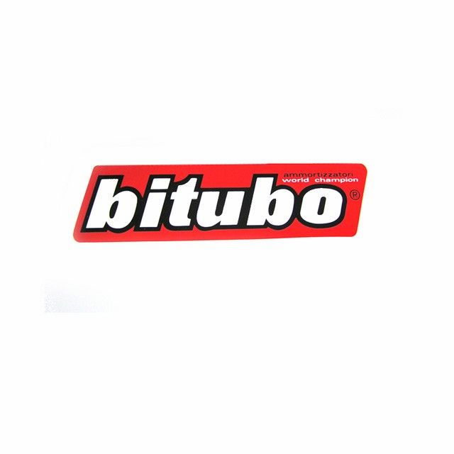 Pegatina BITUBO (aprox. 13 x 4 cm)
