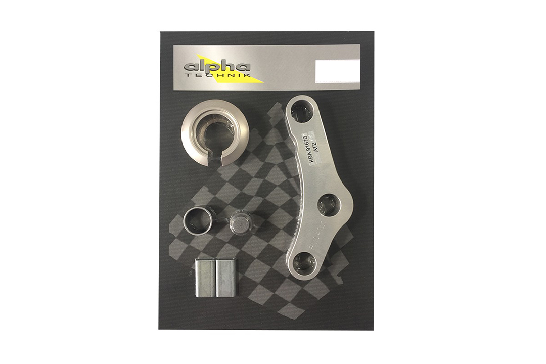 Kit de reducción de altura alpha Technik 40mm para Yamaha MT-07/MT-07 Pure: RM33/RM34/46/47, modelo 2021-