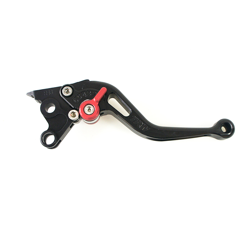 Maneta de freno TRW Racing MHR113S, corta, negra, para diversos modelos Aprilia y Ducati