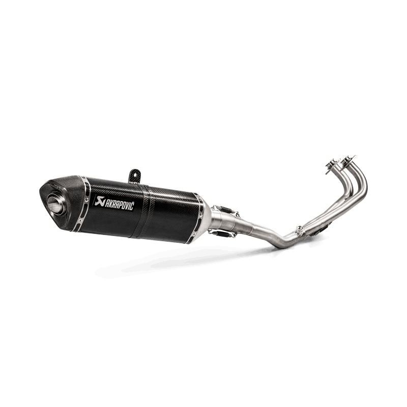 Línea Akrapovic Racing (Carbono) sistema de escape para SYM Maxsym TL 2020