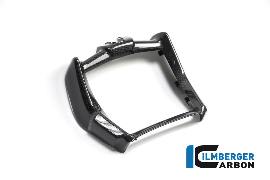 Cubierta de radiador de agua Ilmberger de carbono brillante