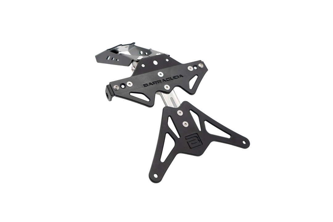 Soporte de matrícula Barracuda para Honda CB500F 2016-2018 y 2019 y CBR500R 2017-2018
