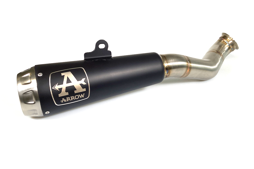 Escape ARROW DARK PRO-RACE para Husqvarna Vitpilen 701 2018-, acero inoxidable negro