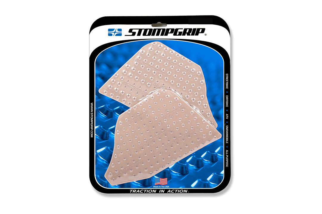 Almohadilla Stompgrip depósito de gasolina transparente, Volcano, Kit depósito de gasolina para moto de calle Ducati Multistrada V4 (S, S Sport), 2022-2025