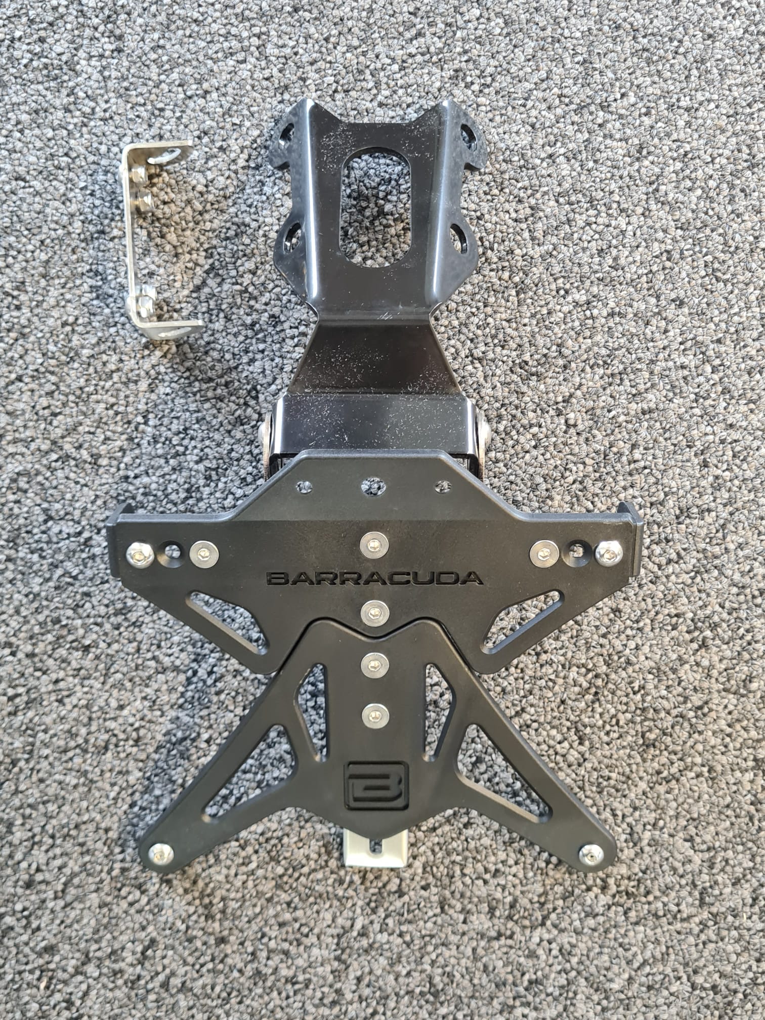 Soporte de Matrícula Barracuda Ducati HyperMotard 796/1100
