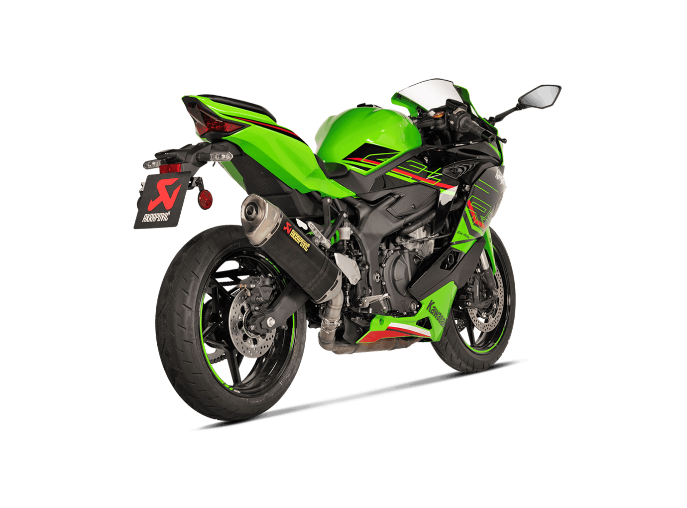 Escape Akrapovic Slip-On Line (Carbon) para Kawasaki Ninja ZX-4R y ZX-4RR años 2023-2025