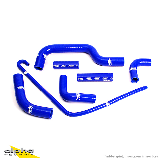 Kit de mangueras de silicona SAMCO SPORT azul para Ducati Monster S4 S4R Año del modelo 2001-2008