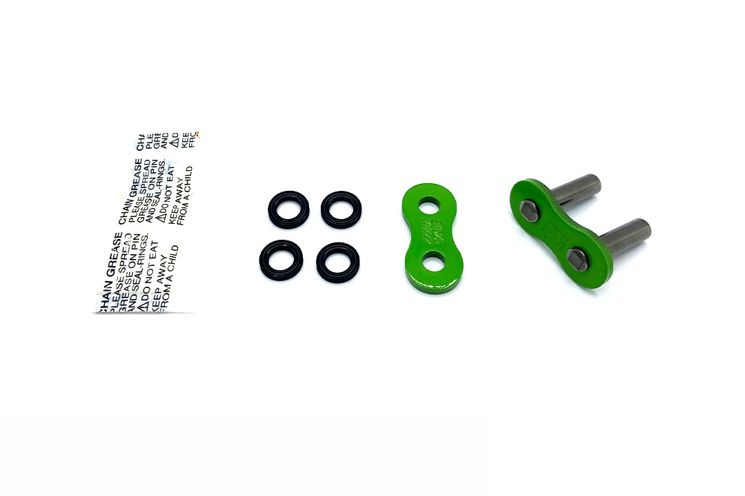 Eslabón de Remache Enuma EK Cadena EK 520 SRX/MVX verde