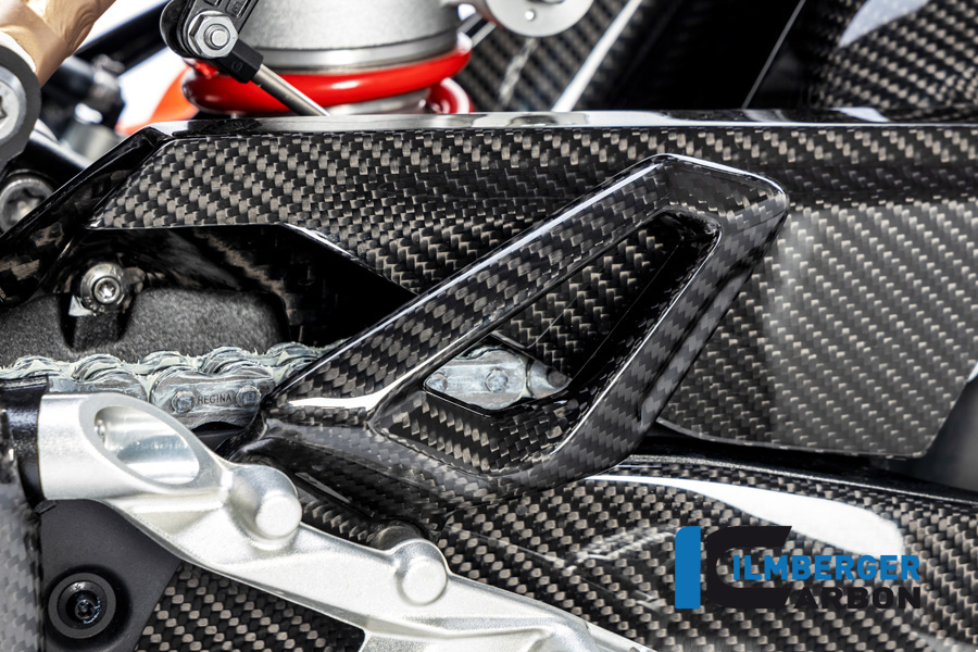 Protector de Talón de Carbono Ilmberger Lado Izquierdo BMW S1000RR 2019-, M1000RR 2020-, M1000R 2023-