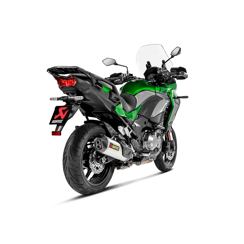 Línea Akrapovic Slip-On (Titanio) Kawasaki Versys Año de modelo 2019-