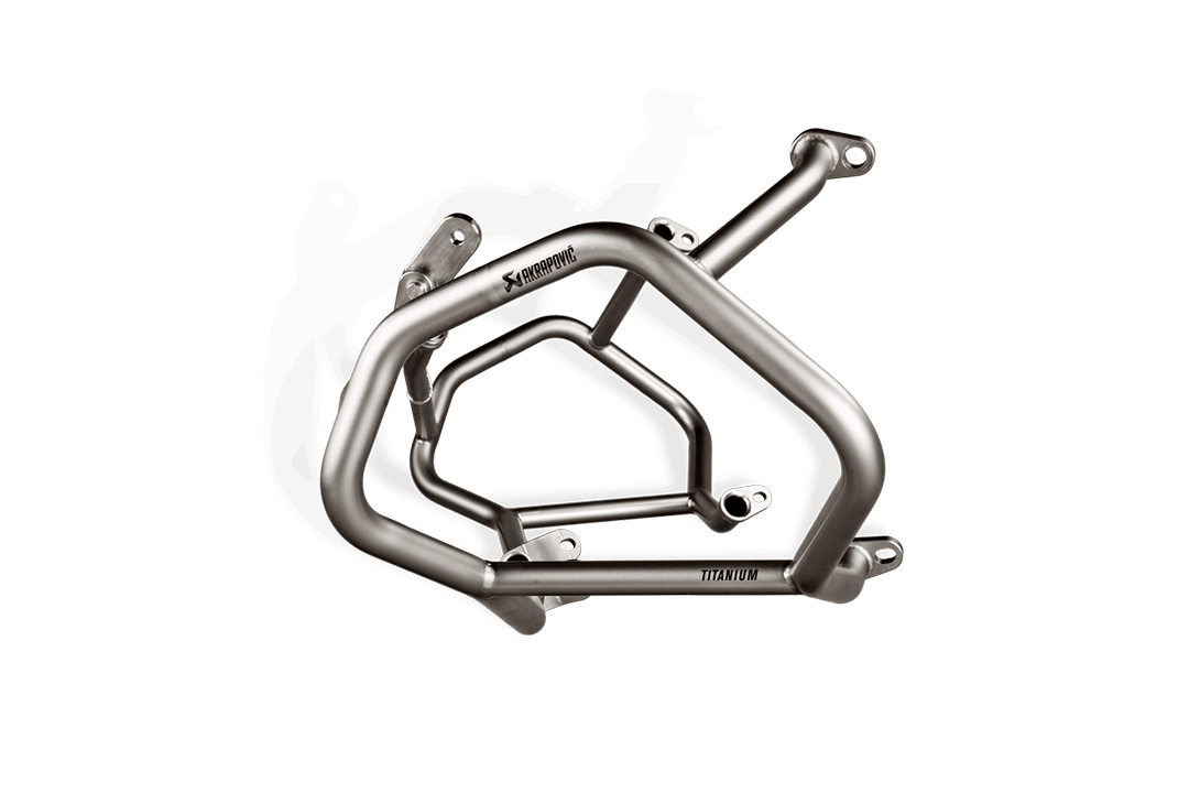 Akrapovic Juego de Barras Protectoras Inferiores (Titanio)