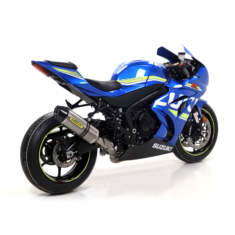 Sistema de escape completo ARROW RACE TECH COMPETITION EVO FULL SYSTEM para Suzuki GSX-R1000 2017-, Titanio y Acero Inoxidable