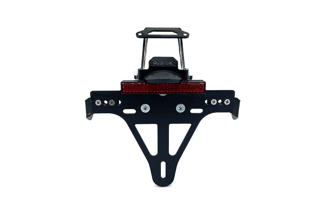 Soporte de matrícula alpha Technik para KTM 790 Duke, año del modelo 2018 - 2020, y 890 Duke, año del modelo 2021-, Tipo KTM 790 Duke