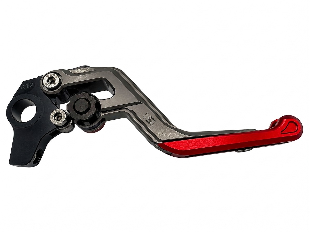 LSL ERGONIA Maneta de freno R68R Antracita/Negro/Rojo