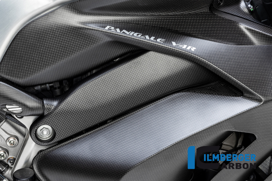 Tapa de carbono Ilmberger chasis lado derecho mate Ducati Panigale V4 R