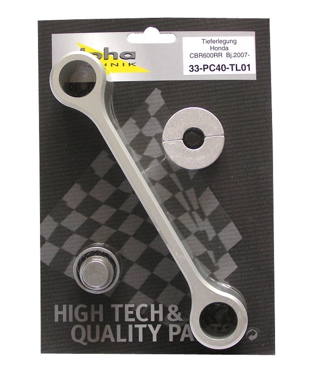 Kit de descenso alpha Technik 30 mm Honda CBR600RR, Tipo PC40; Año del modelo 2007-