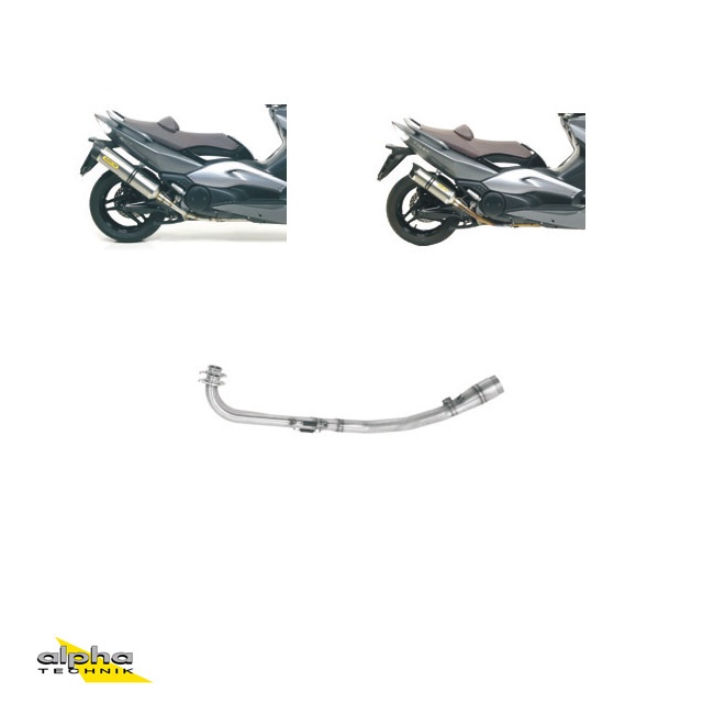 ARROW Colector para Yamaha T Max 500 2008-11, con catalizador