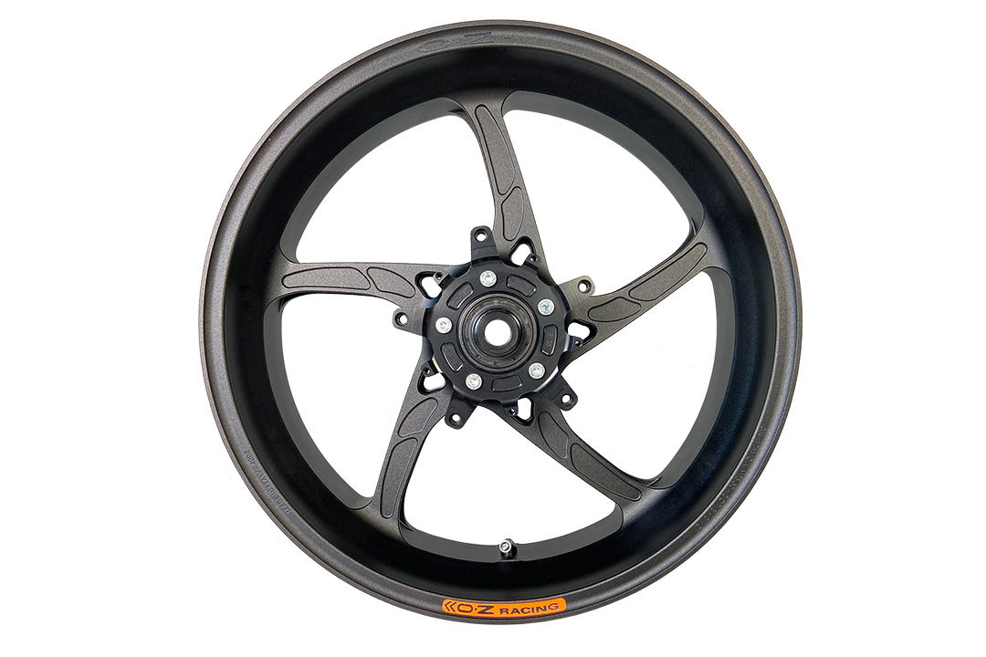 OZ Piega Kit de conversion llantas 17" forjadas en aluminio Yamaha Tenere 700, negro mate, a partir de 2019