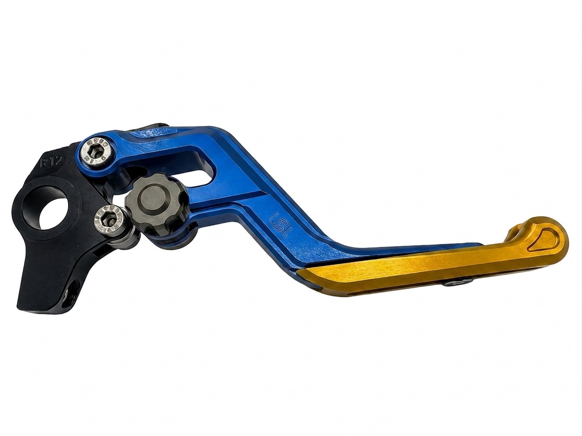 Maneta de Freno LSL ERGONIA R17 Azul/Antracita/Oro