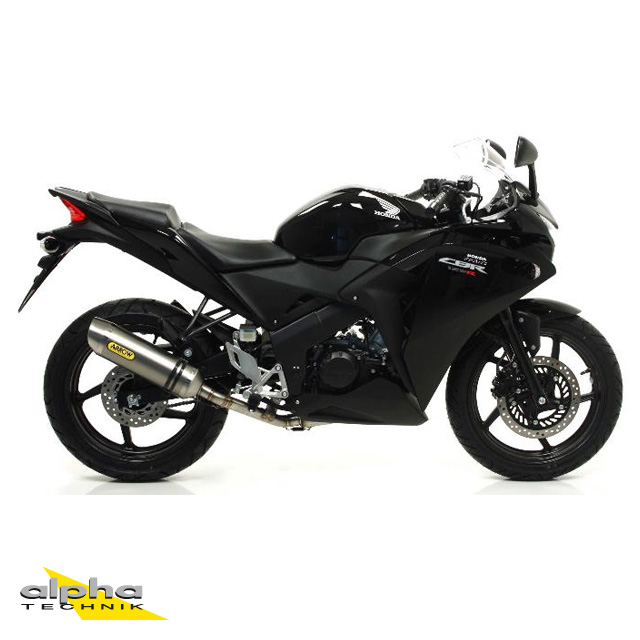 ARROW Escape THUNDER para Honda CBR125R 2011-2016, Aluminio