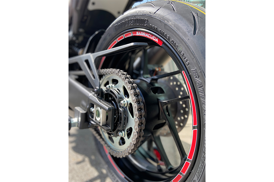 Kit de conversión Barracuda RED EDITION para Yamaha XSR900, año del modelo 2022-