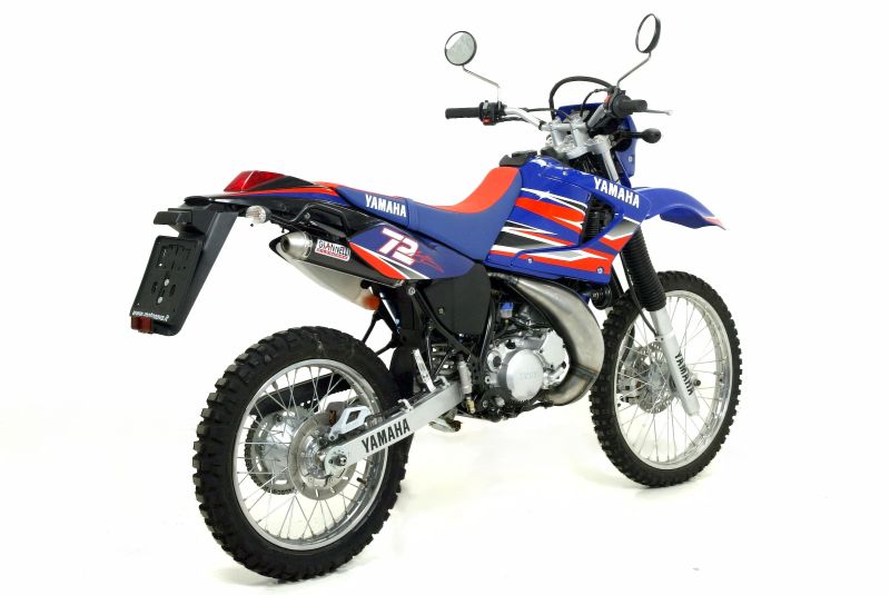 Silenciador trasero GIANNELLI ENDURO 2STROKE para Yamaha DT125 R / X, 2004-06
