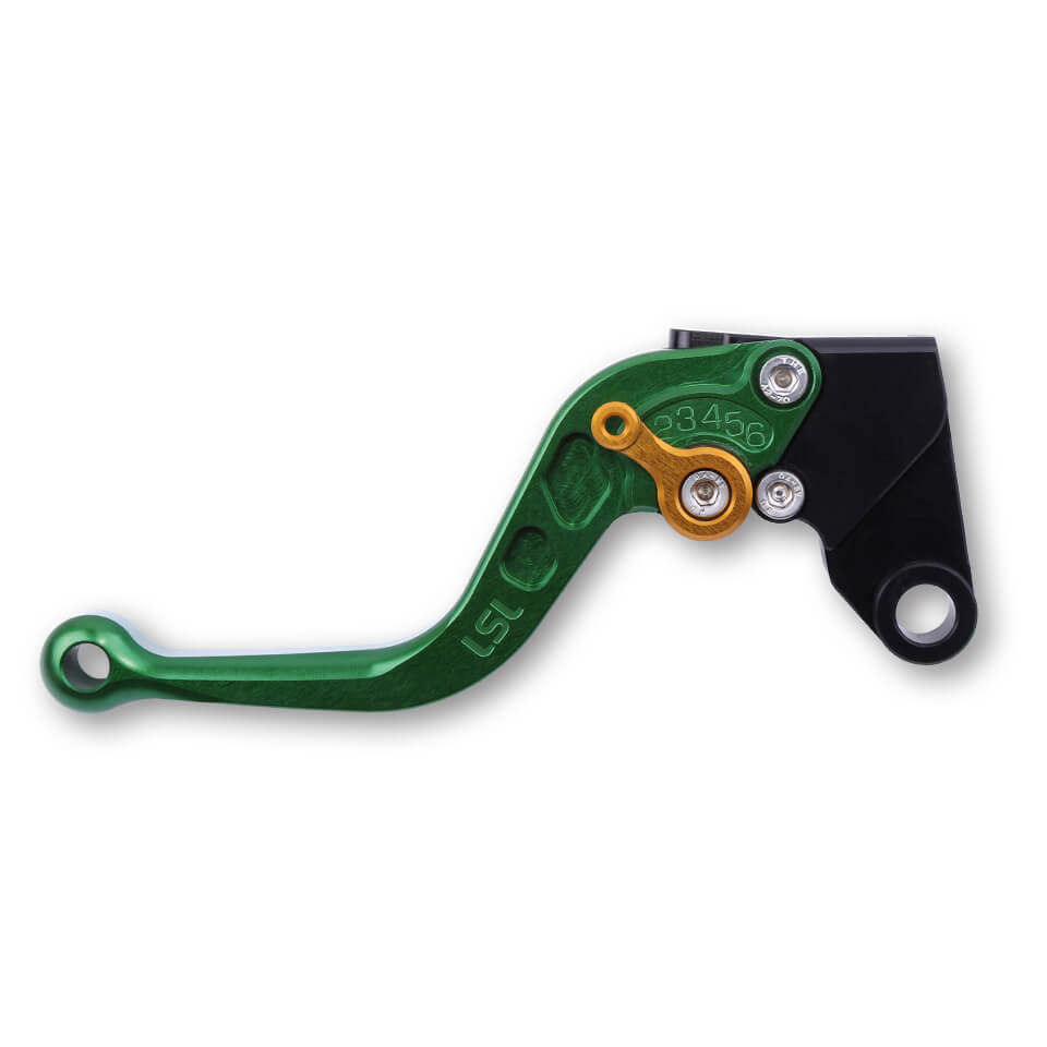 LSL Maneta de embrague Classic L16, corta, verde/oro