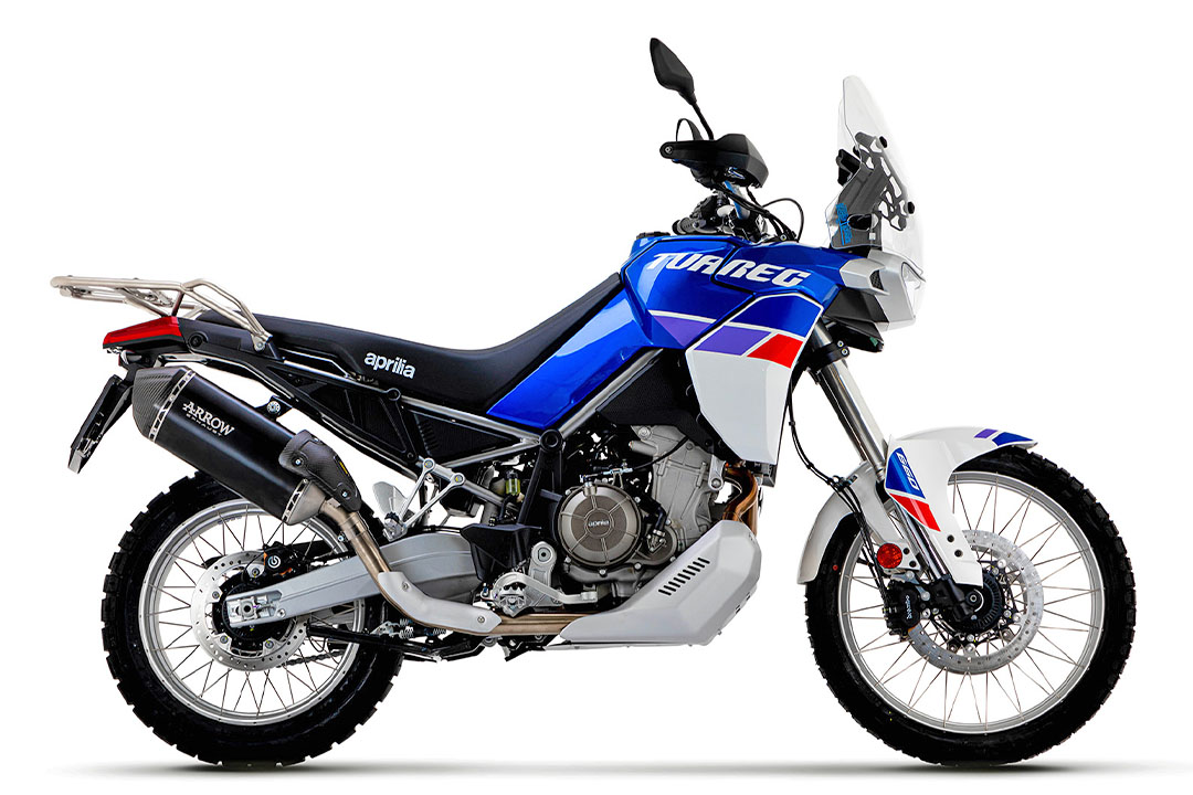 ARROW Escape SONORA DARK para Aprilia Tuareg 660 año de modelo 2022-