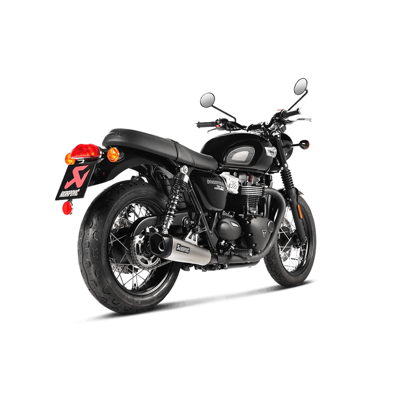 Akrapovic Slip-On Line (Titanio) Triumph Bonneville T100 2017-2020 / T120 2016-2020