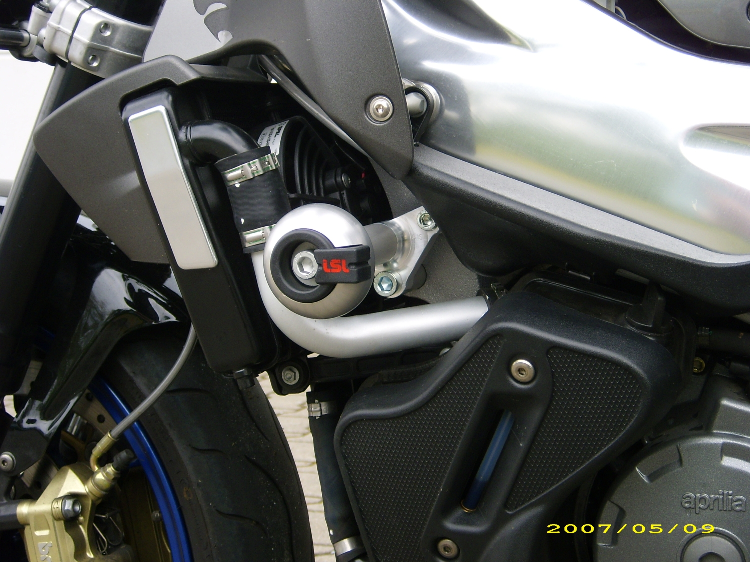 Kit de montaje de protectores anticaída LSL, para Aprilia RSV 1000/Tuono, 2006-