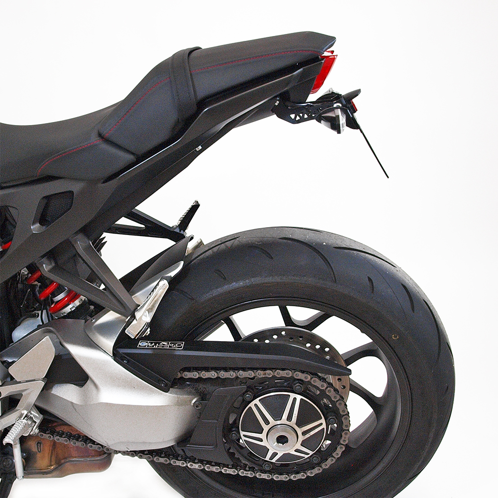 Soporte de matrícula alpha Technik para Honda CB1000R; Tipo SC80; Modelo año 2018-