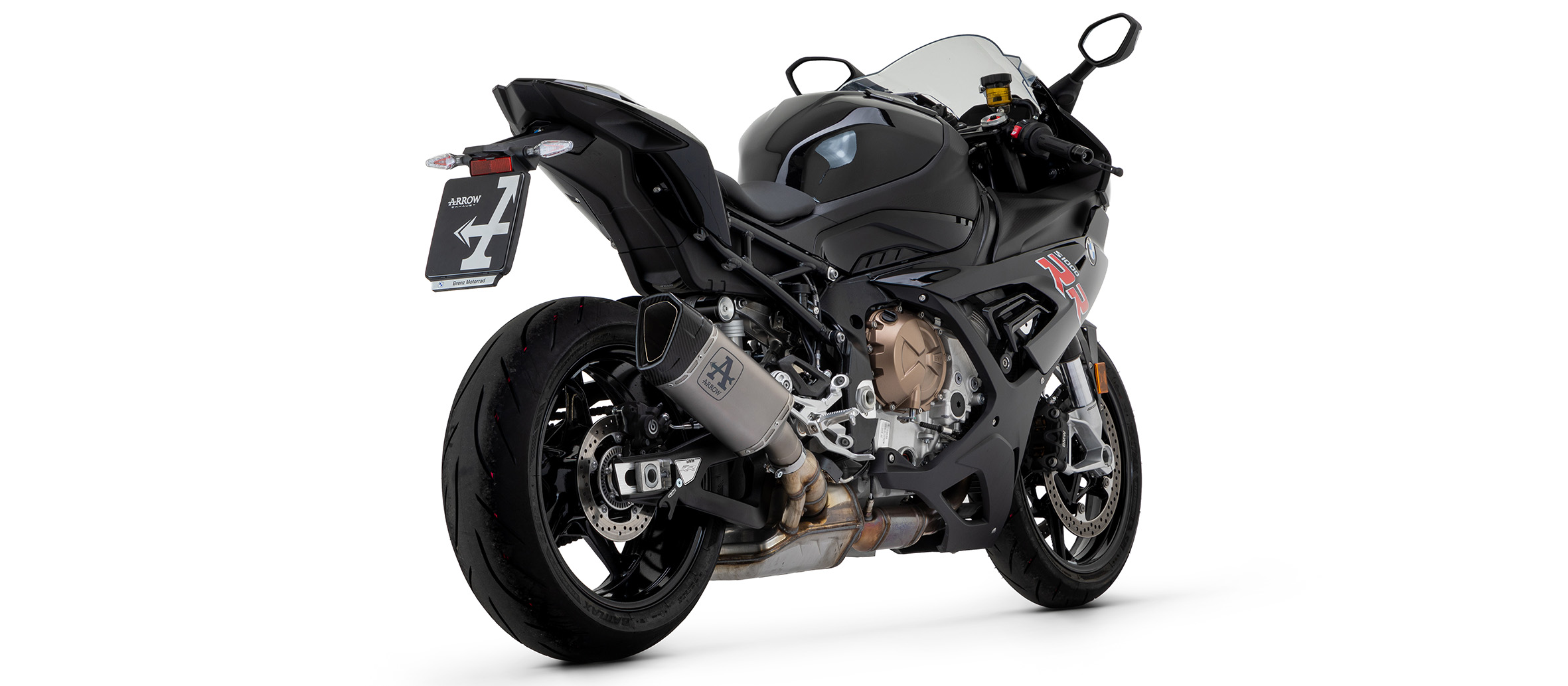 Sistema de escape completo ARROW COMPETITION SBK PISTA DARK Racing-Titanio para BMW S1000RR 2019-