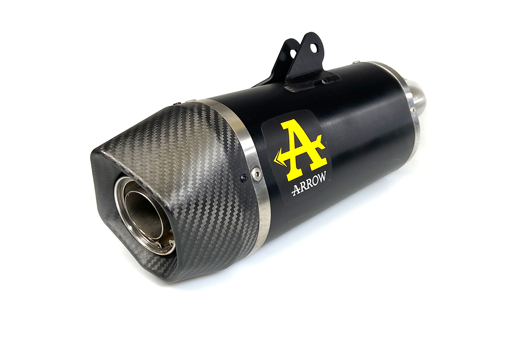 Escape ARROW INDY RACE DARK para KTM 125 Duke y KTM 390 Duke a partir del año de modelo 2021-