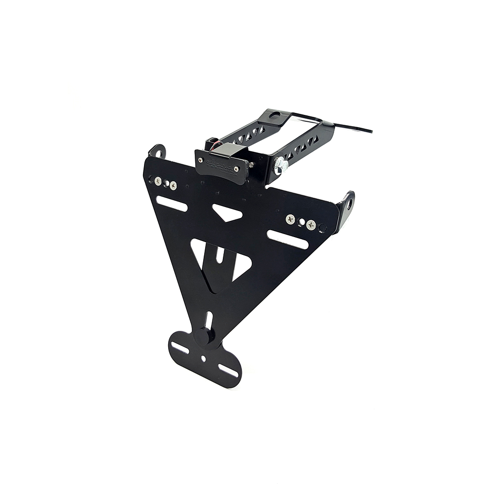 Soporte de matrícula alpha Technik para Aprilia RSV4; Tipo RK; Año del modelo 2011-
