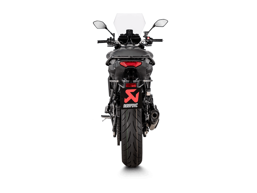 Akrapovic Racing Line (Titanium) sistema de escape para Yamaha Tracer 9, GT, GT+ a partir del año de modelo 2021-2024