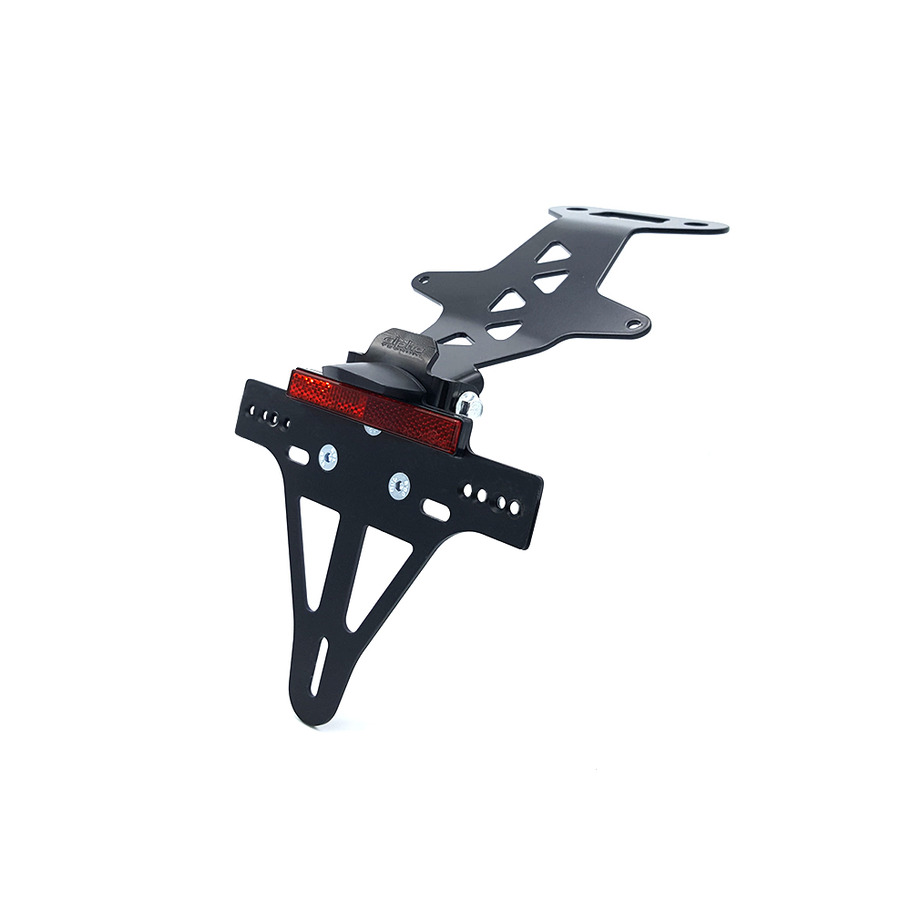 Soporte de matrícula alpha Technik para Ducati Scrambler 1100 Pro y Sport Pro; Tipo 1K; Año del modelo 2020-