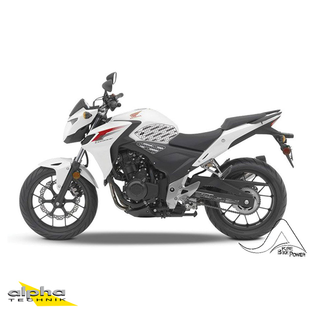 Stompgrip negro, Volcano, para Honda CBR500R / CB500F / CB400F, 2013-2015