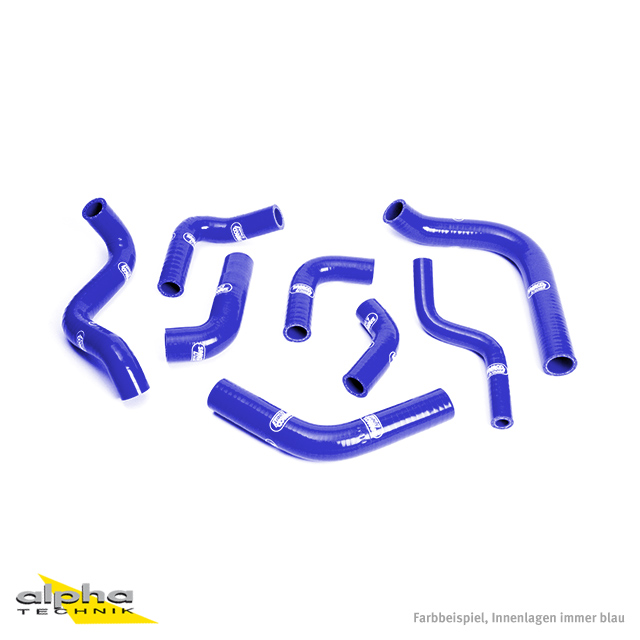 Kit de mangueras de silicona SAMCO SPORT azul para Ducati 996R Testastretta 998R Testastretta año de modelo 2001-2002