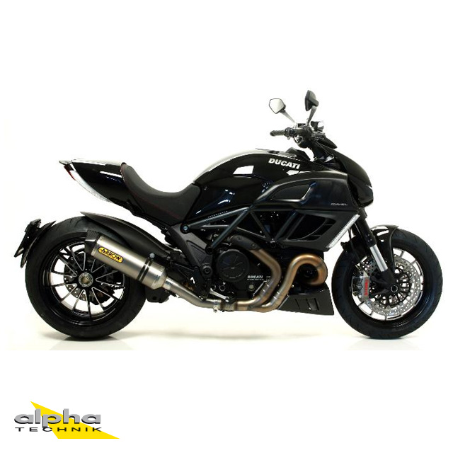 Escape ARROW RACE TECH para Ducati Multistrada 1200 / Diavel / Monster 1200 / Monster 821 de Titanio