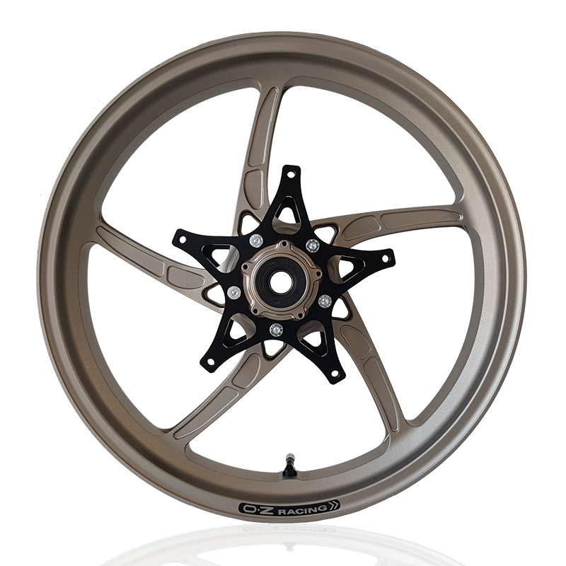 OZ Piega Kit de Conversión 17" BMW R1200GS R1250GS Titanio para disco de freno OEM