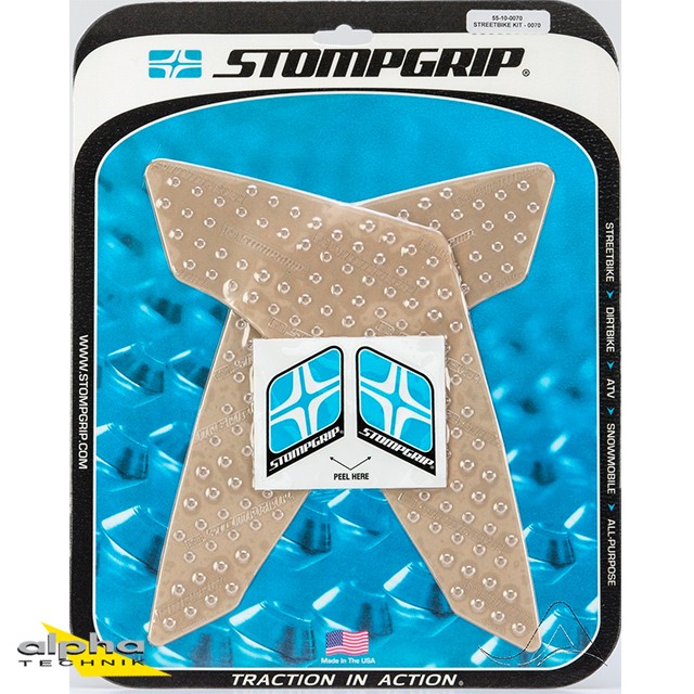 Stompgrip transparente, Volcano, para Ducati Multistrada 1200 (2), 2010-2014