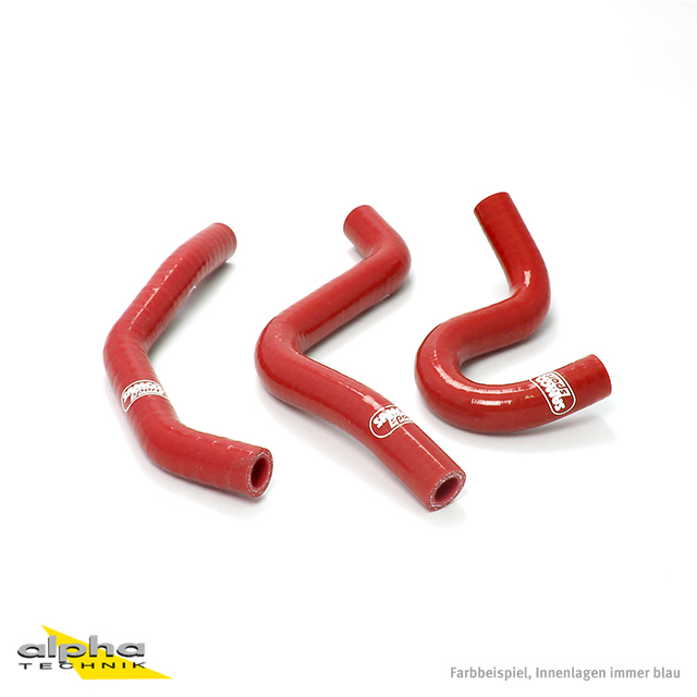 Kit de mangueras de silicona SAMCO SPORT rojo para Honda CR80R Año del modelo 1998-2012