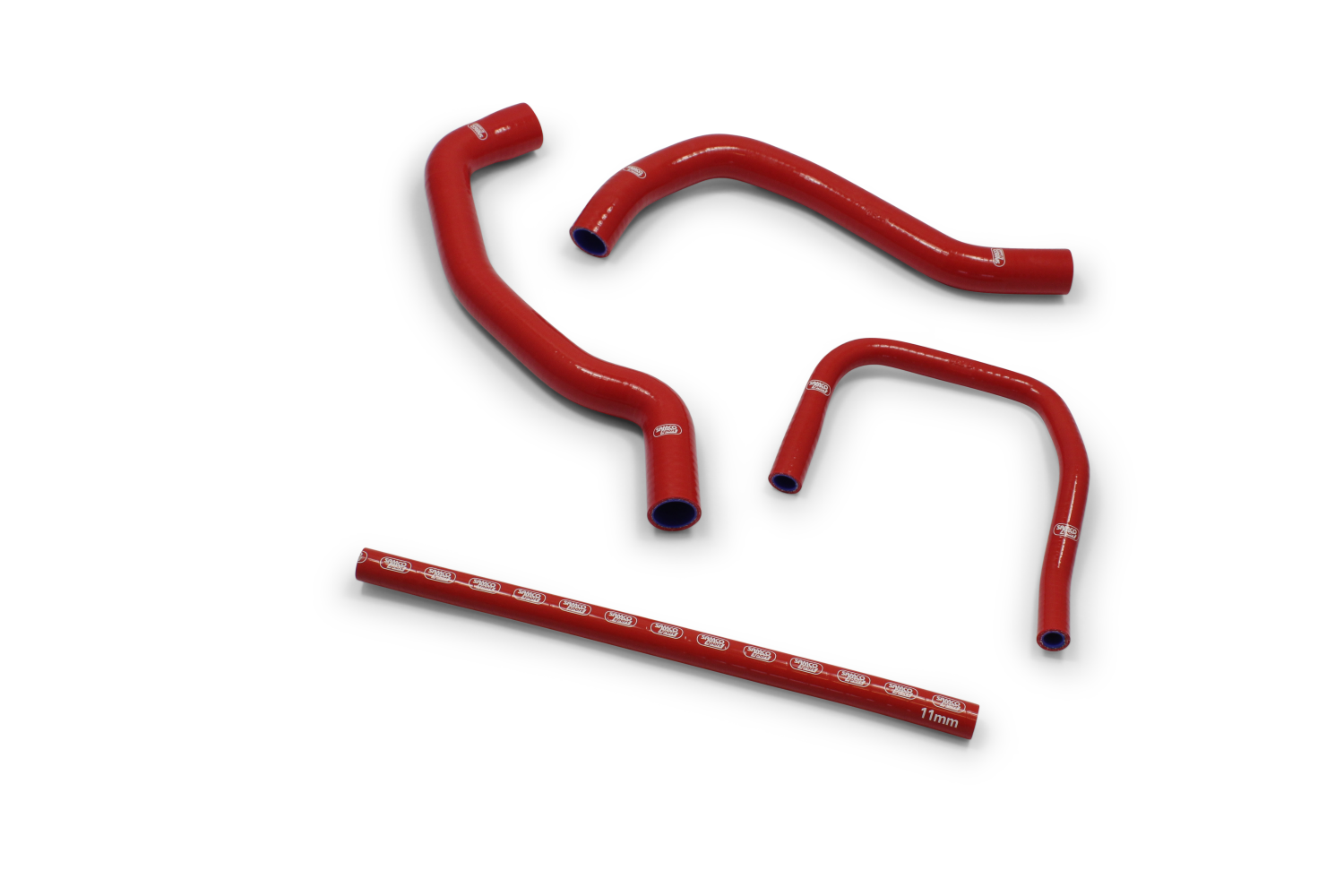Kit de mangueras de silicona SAMCO SPORT rojo para Yamaha YZF750R, solo modelo California, años 1995-1998