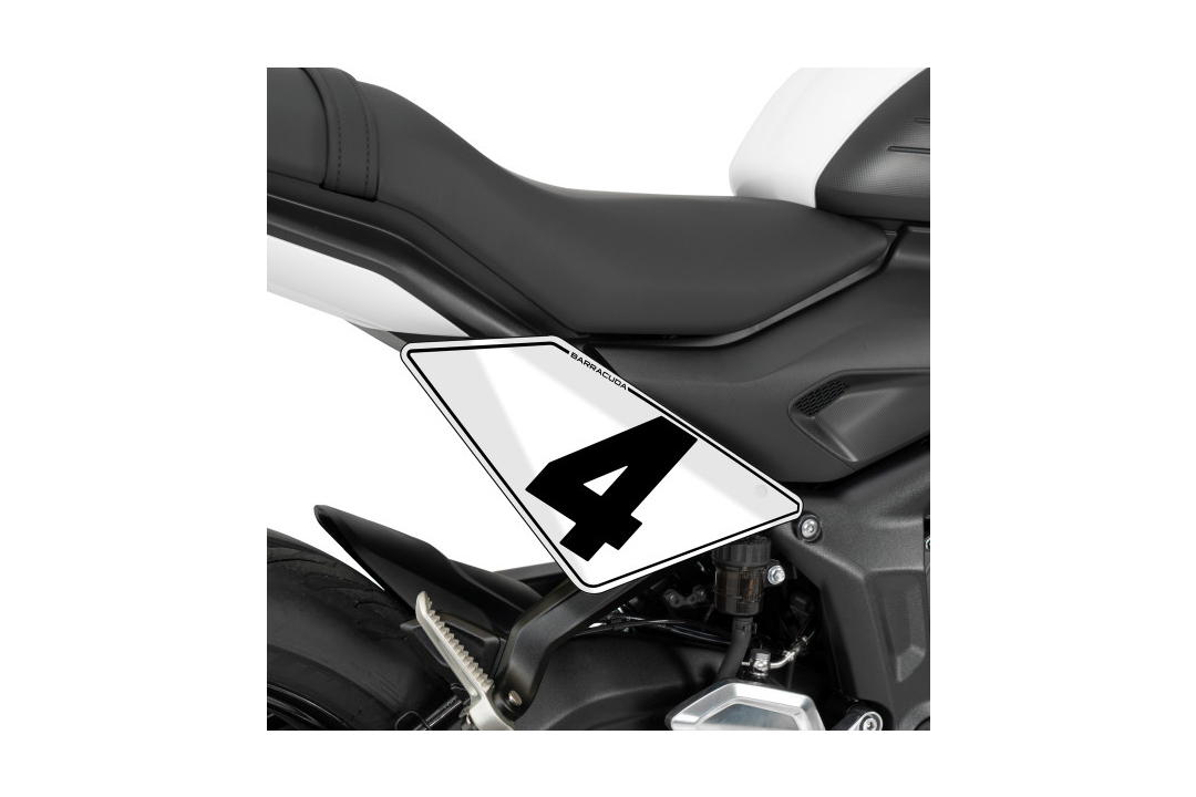 Placa portanúmeros Barracuda Triumph Trident 660 a partir del año de modelo 2021-